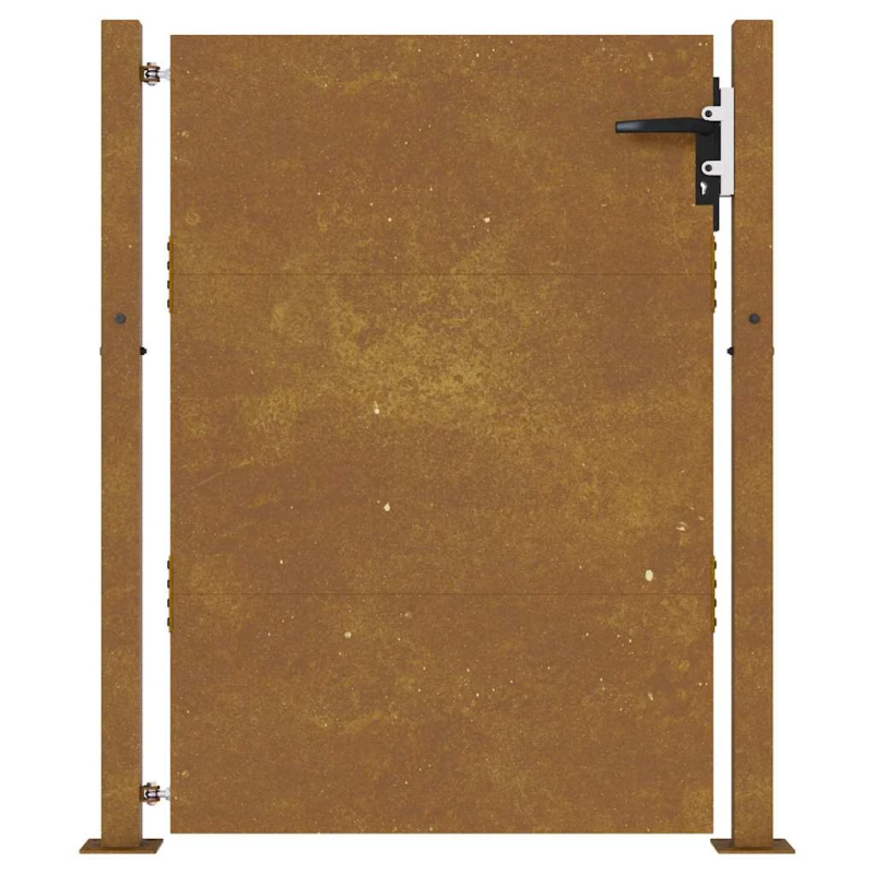 vidaXL dārza vārti, 100x150 cm, kortēna tērauds