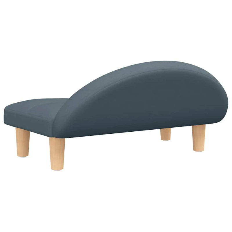 vidaXL gulta suņiem, tumši pelēka, 70x52x30 cm, audums