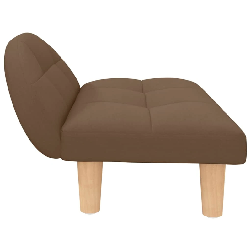 vidaXL gulta suņiem, brūna, 70x52x30 cm, audums