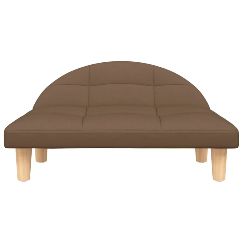 vidaXL gulta suņiem, brūna, 70x52x30 cm, audums