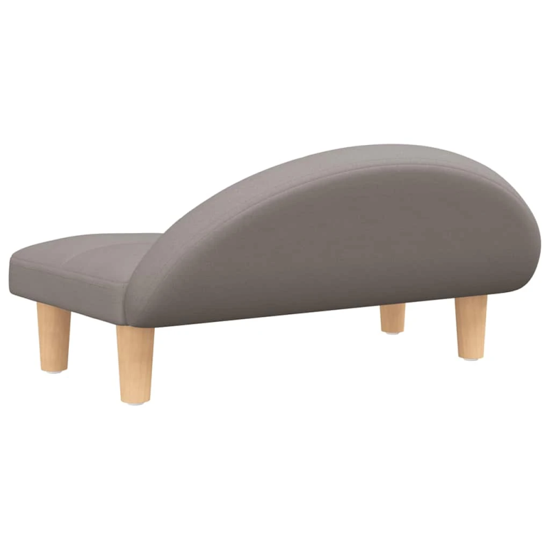 vidaXL gulta suņiem, pelēkbrūna, 70x52x30 cm, audums