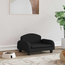 vidaXL gulta suņiem, melna, 50x40x30 cm, audums