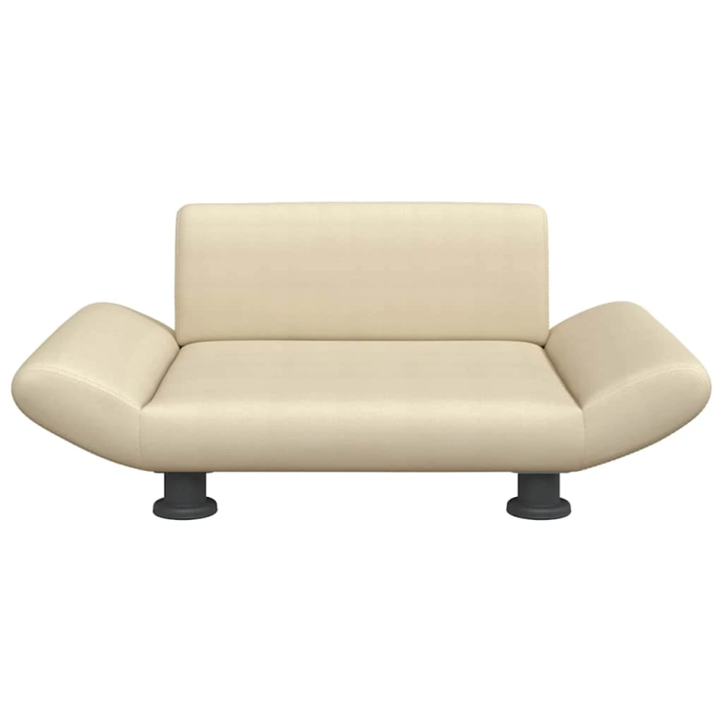 vidaXL gulta suņiem, bēša, 70x45x28 cm, audums