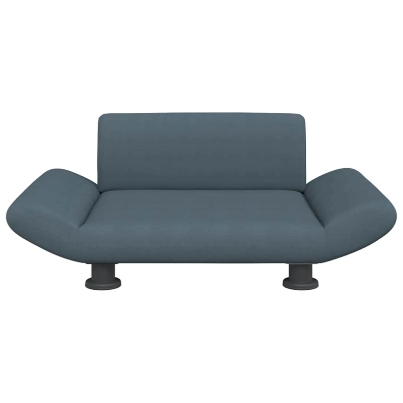 vidaXL gulta suņiem, tumši pelēka, 70x45x28 cm, audums