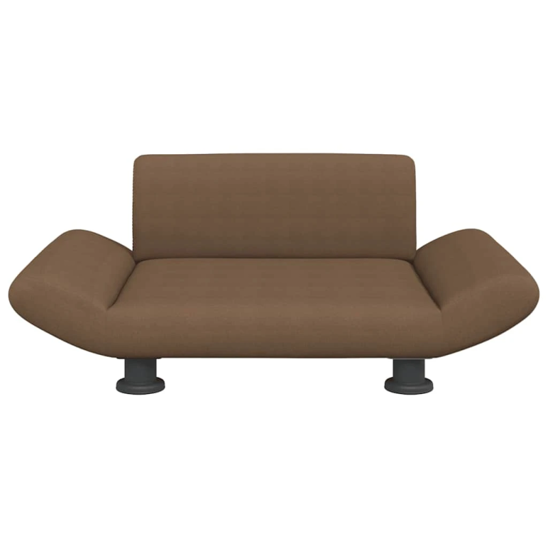 vidaXL gulta suņiem, brūna, 70x45x28 cm, audums