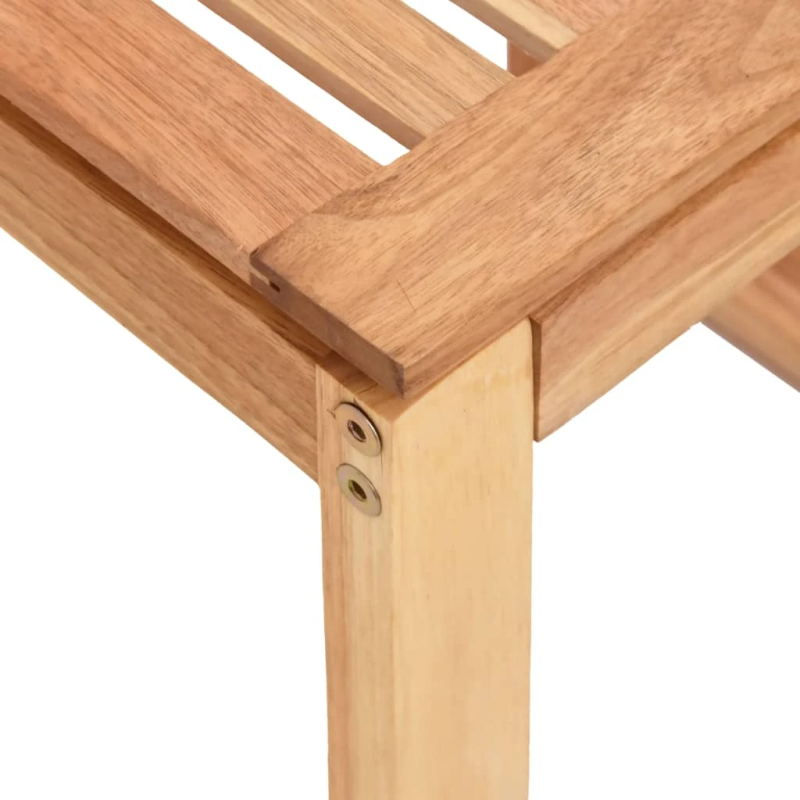 vidaXL vannasistabas taburete, 40x30x46 cm, masīvs valriekstu koks