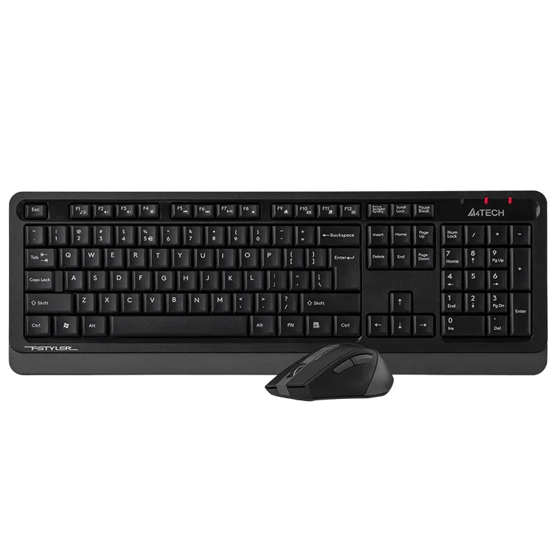 A4Tech 47478 FStyler 2,4G FG1035 RF Nano Grey Set