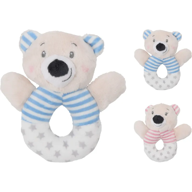 Rotaļlieta Grabulītis ar lācīti, 2veidi