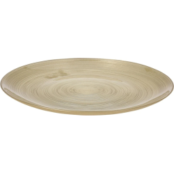 Šķīvis stikla zelta 28cm