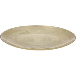 Šķīvis stikla zelta 28cm