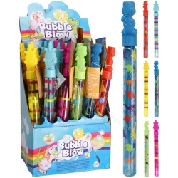 Free and Easy Bubble Blowing Wand, 125ml, 6 Types