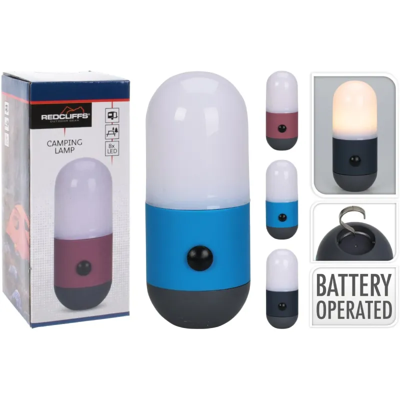 Lukturi Redcliffs 2in1 459945, 6 cm-Sarkana