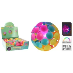 Rotaļlieta Bumba lipīgā ar gaismu