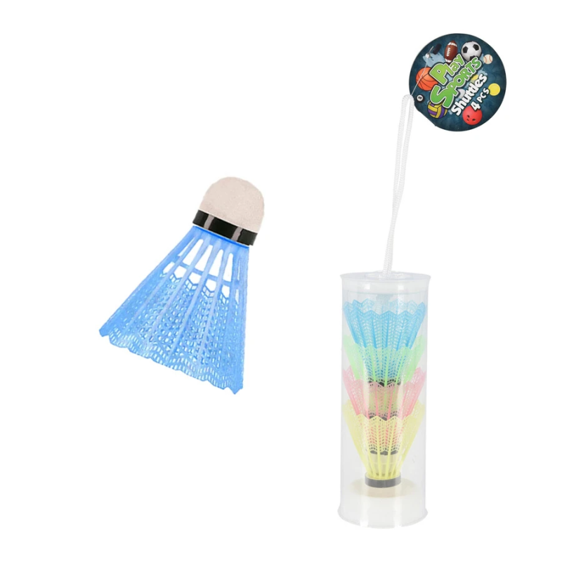 Badmintona volāni 4gb, krāsaini