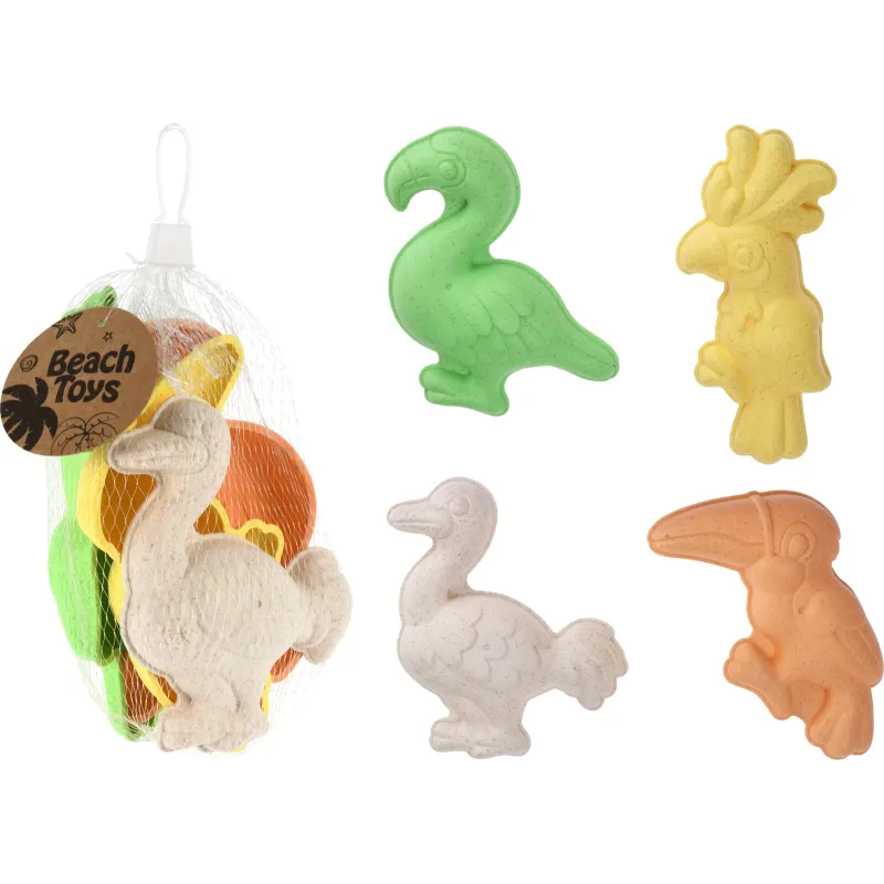 Rotaļlieta Pludmales rotaļu kompl.Dzīvnieki