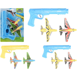 Rotaļlieta Pistole ar gaisā palaižamu lidmašīnu