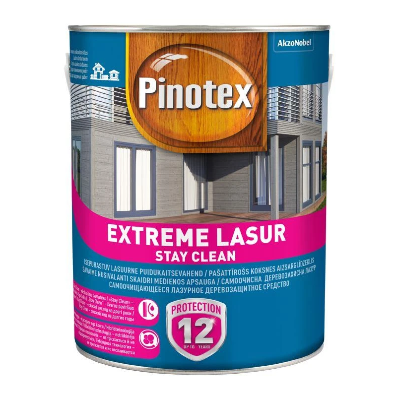 Impregnants Pinotex Extreme Lasur White, balts, 1 l