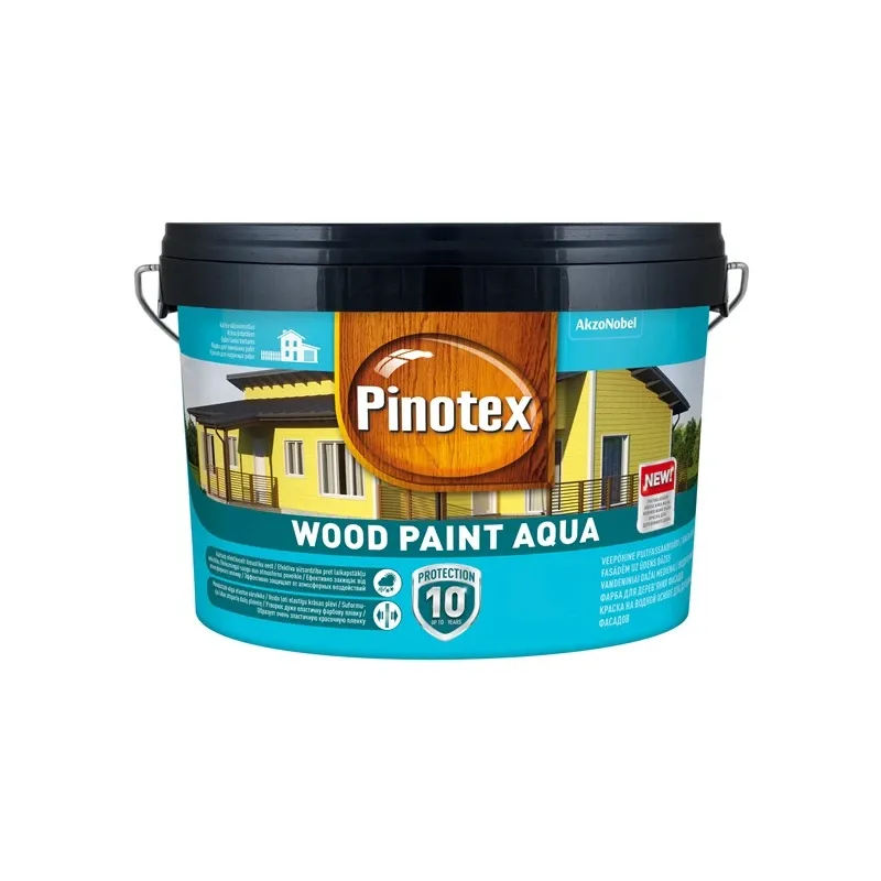Основа для краски Pinotex, на основе воды, полуматовый, 2.33 l