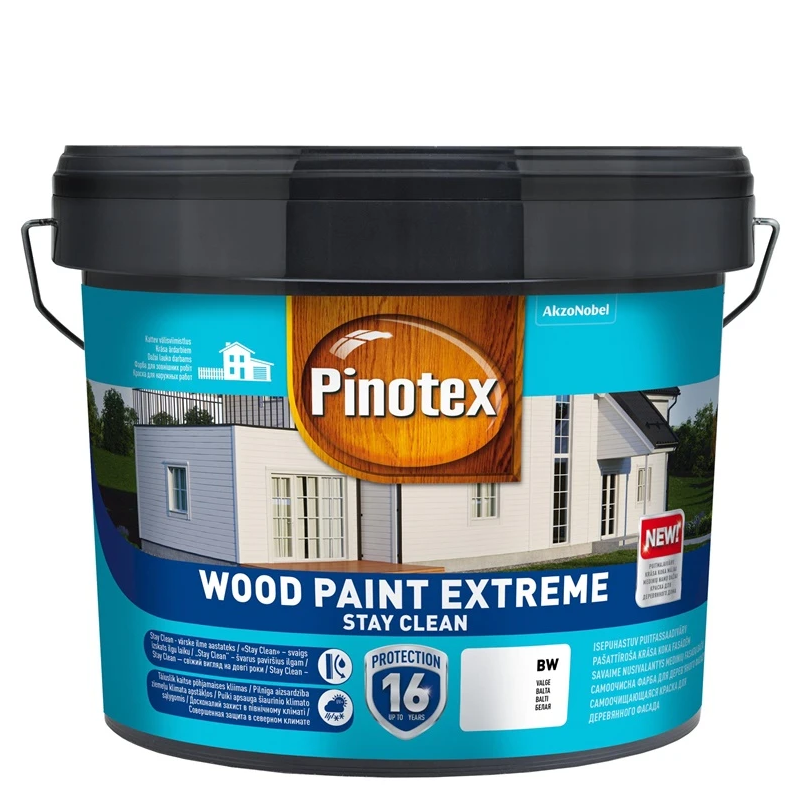 Koka fasāžu krāsas ..wood paint extreme", bc, 9.4l,