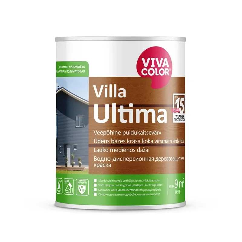 Krāsa Vivacolor, emulsija, pus-matēts, 0.9 l