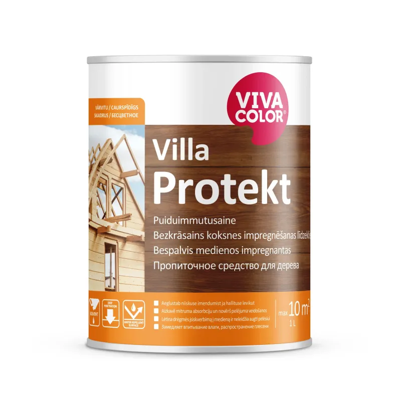 Koksnes impregnants Vivacolor Villa Protekt, 1 l