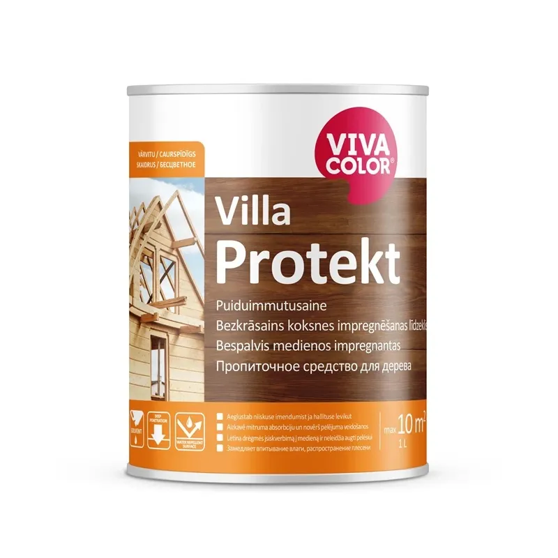 Koksnes impregnants Vivacolor Villa Protekt, 1 l
