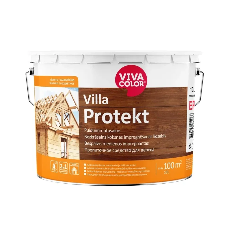 Koksnes impregnants Vivacolor Villa Protekt, 10 l