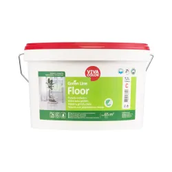 Dažai Vivacolor Green Line Floor A. balti. 7.2 l
