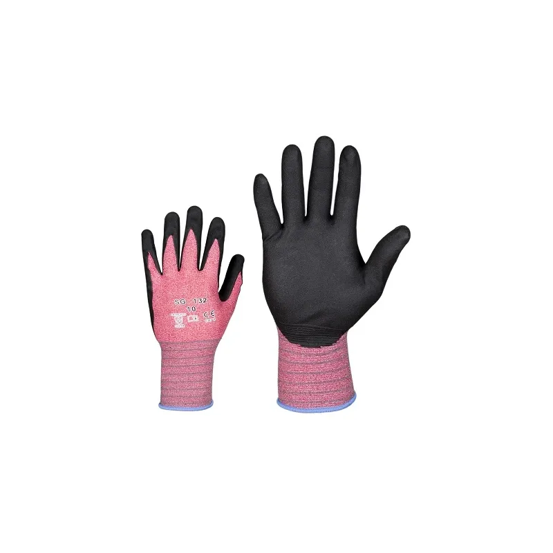 Cimdi plāna neilona ar nitrila pārkl. 10.izm