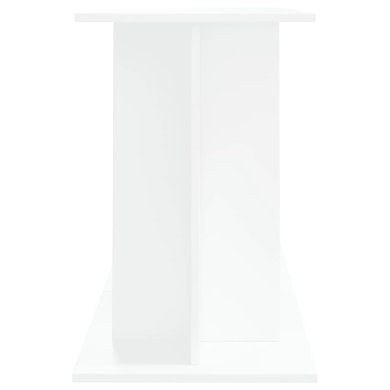 vidaXL akvārija statīvs, balts, 120x40x60 cm, inženierijas koks