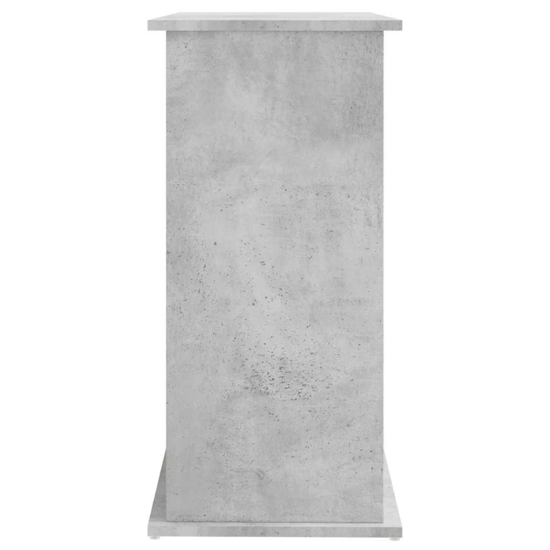 vidaXL akvārija statīvs, betona pelēks, 81x36x73 cm, inženierkoks