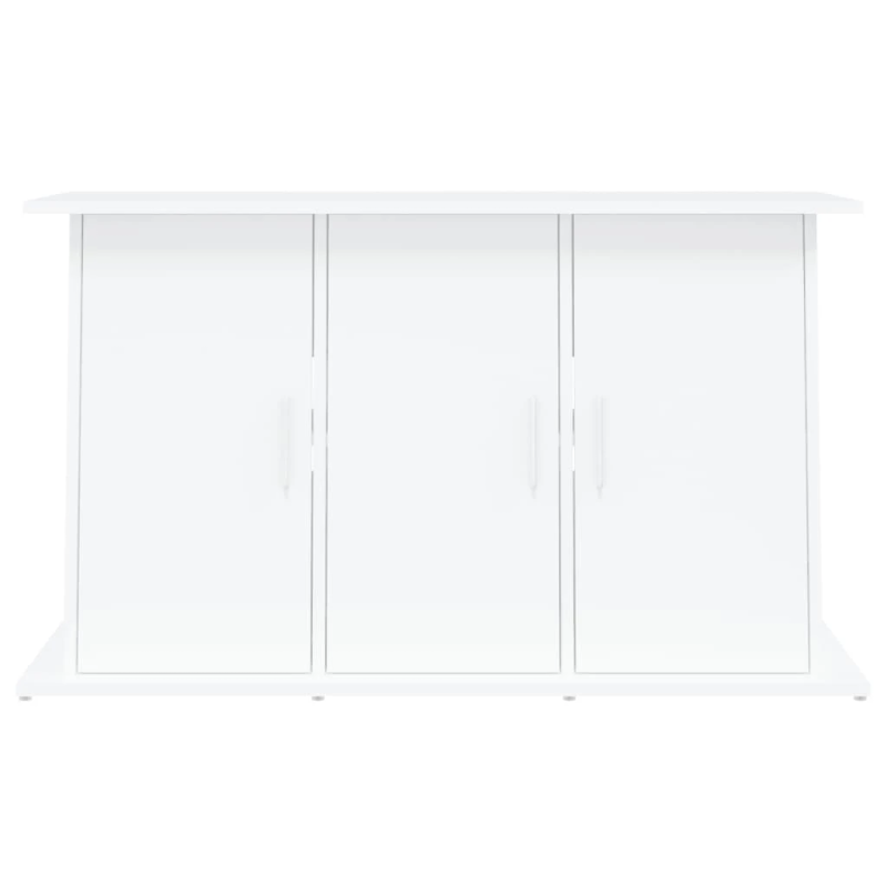 vidaXL akvārija statīvs, balts, 101x41x58 cm, inženierijas koks