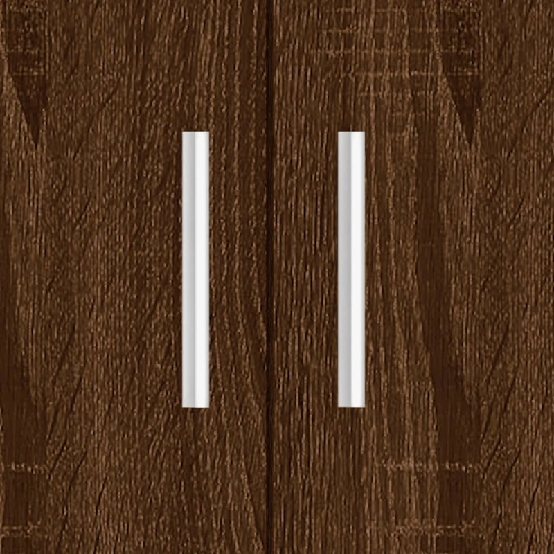 vidaXL akvārija statīvs, brūns, 101x41x58 cm, inženierijas koks