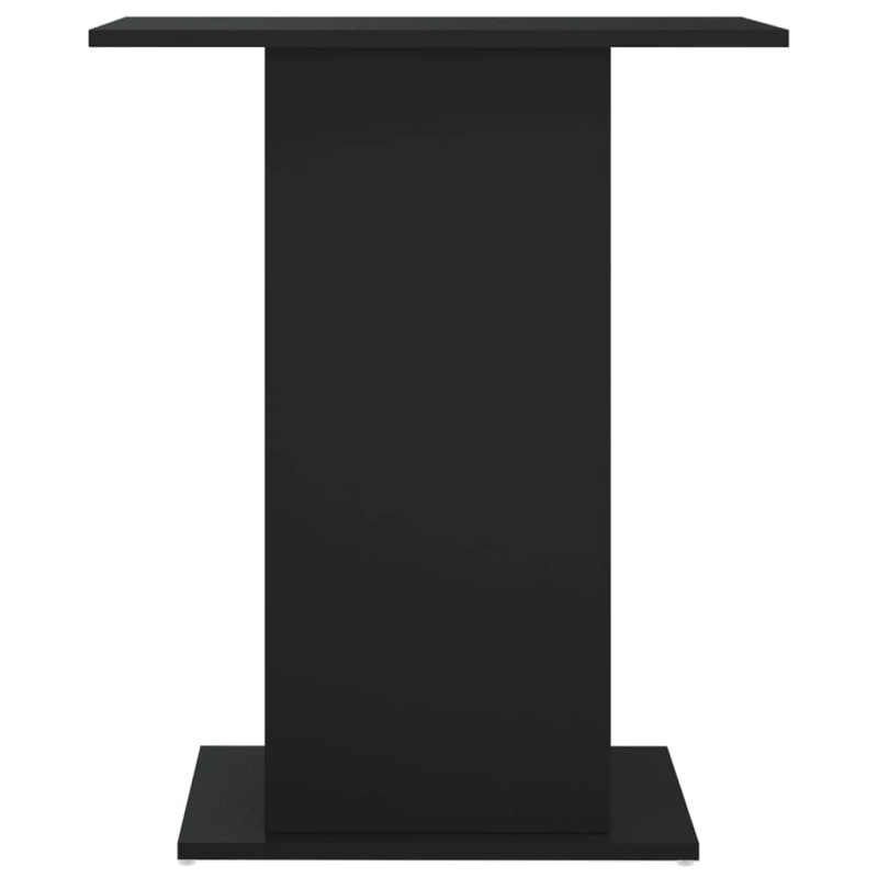 vidaXL akvārija statīvs, melns, 60,5x36x72,5 cm, inženierijas koks