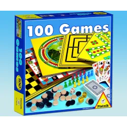 PIATNIK Board game set 100 Games ,In Latvian, Russian lang.,