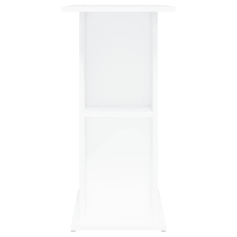 vidaXL akvārija statīvs, balts, 75x36x72,5 cm, inženierkoks