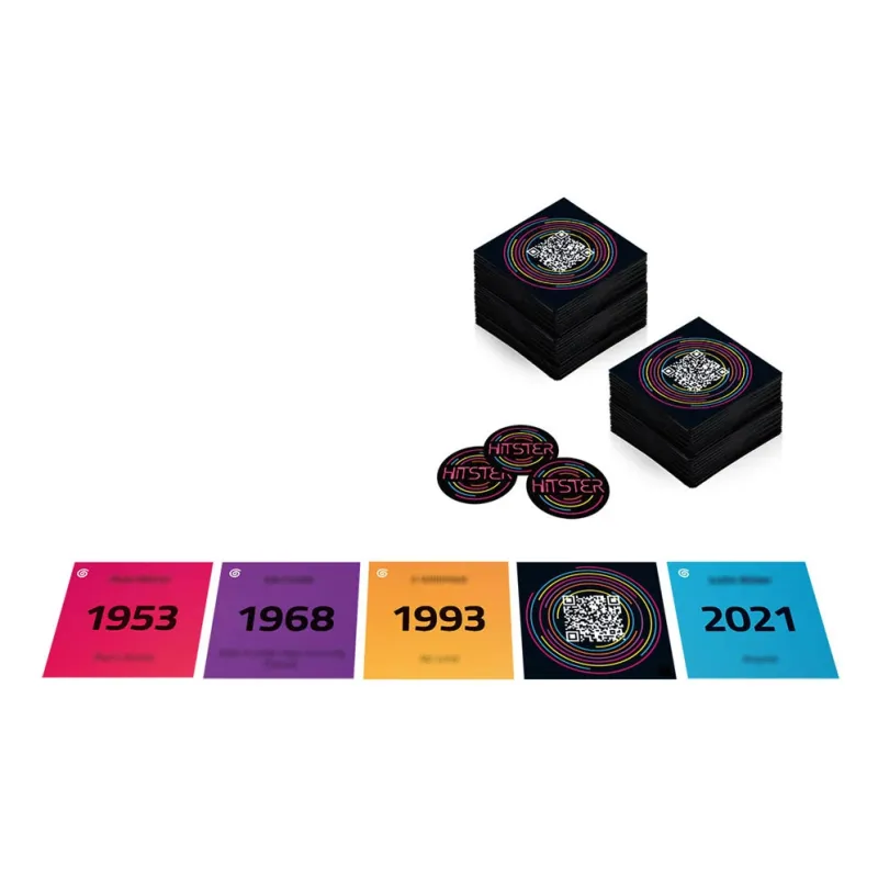 HITSTER Ballīšu spēle: Guilty Pleasures