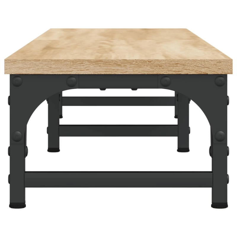 vidaXL monitora paliktnis, koka krāsa, 105x23x15,5 cm, koks