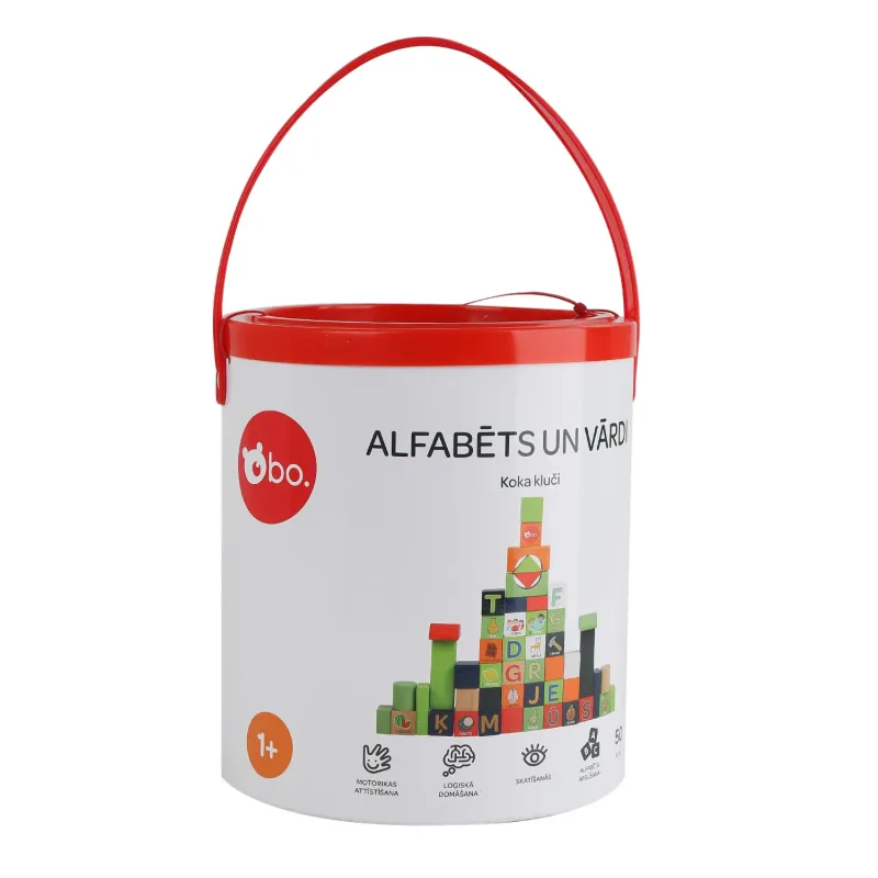 bo. koka klucīši Alfabēts un vārdi ,latviešu valodā,