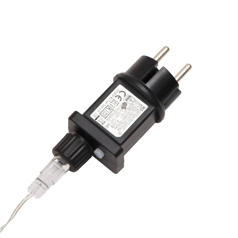 vidaXL Ziemassvētku lampa ar LED, salokāma, balta, 57 cm