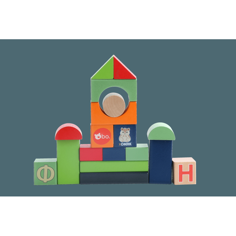 bo. koka klucīši "Alfabēts un vārdi" ,Krievu valodā,