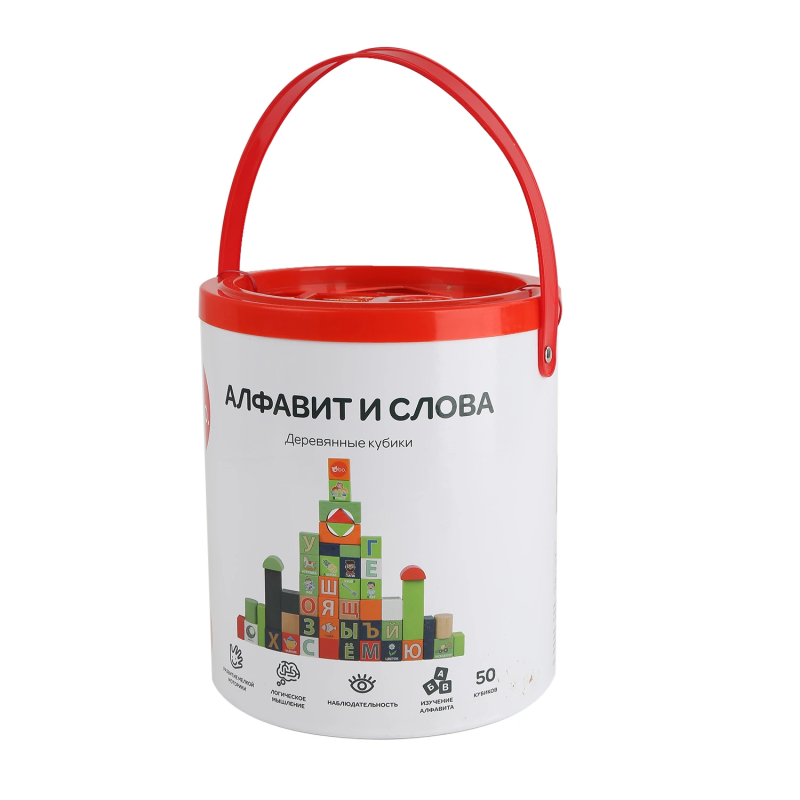 bo. koka klucīši "Alfabēts un vārdi" ,Krievu valodā,