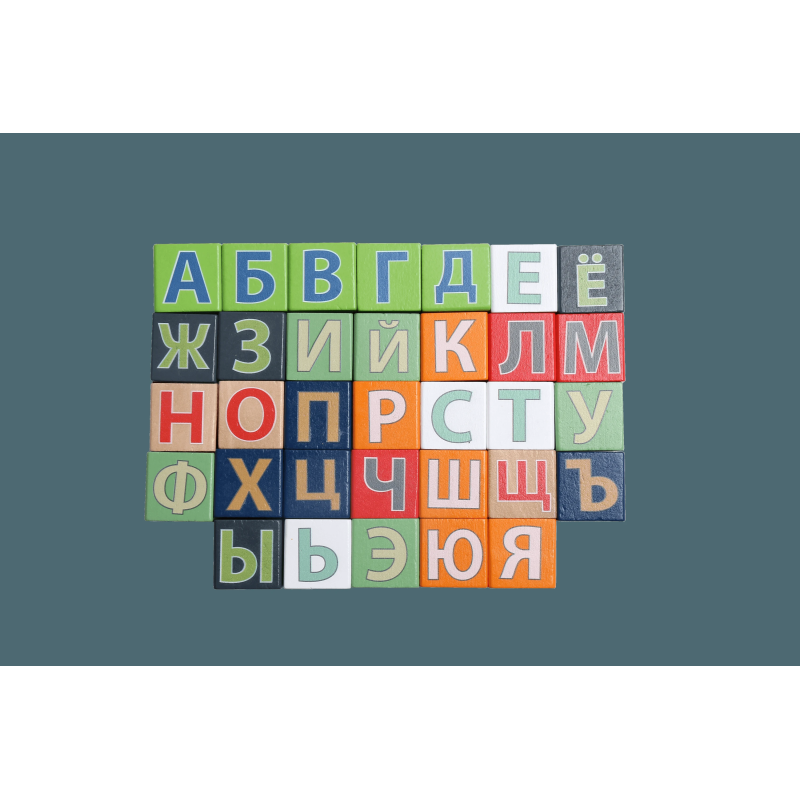 bo. koka klucīši "Alfabēts un vārdi" ,Krievu valodā,