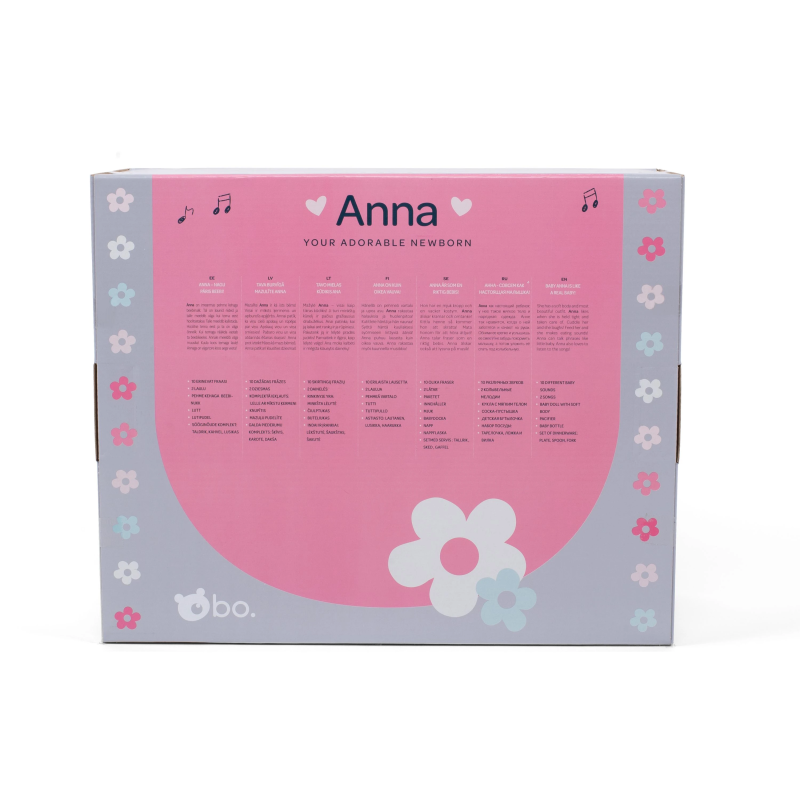 bo. Interaktīva lelle Anna, 42 cm