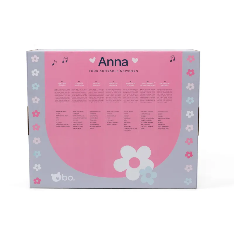 Кукла пупс Bo. Anna BD1374ML BD1374ML, 40 см