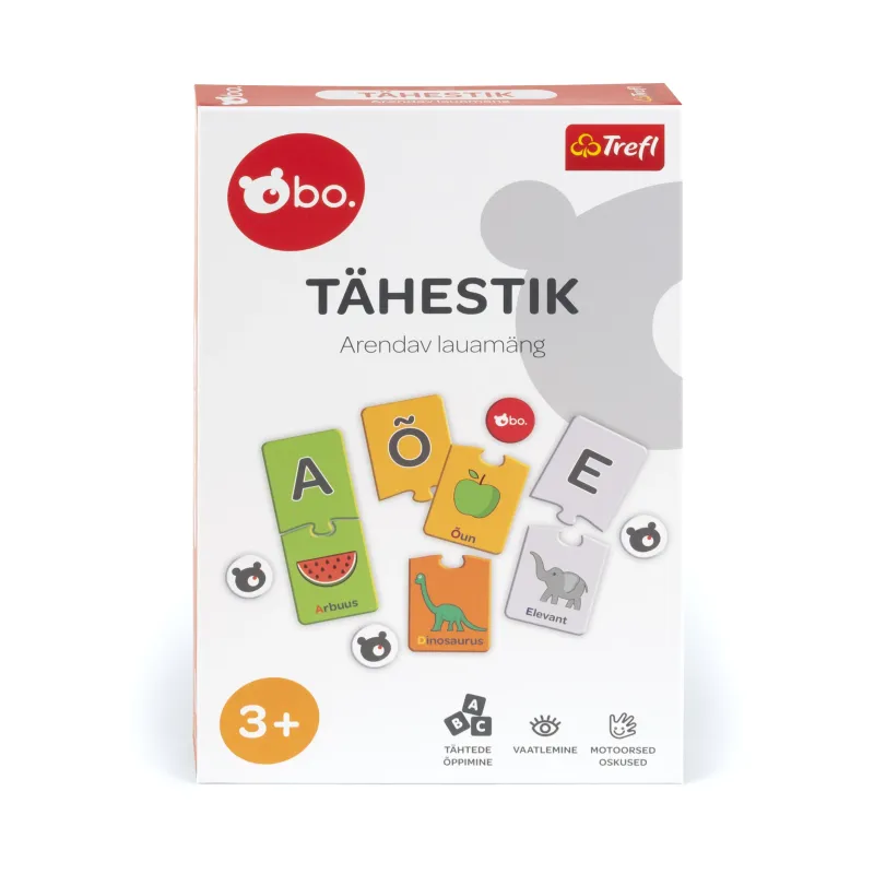 bo. Educational board game Alphabet ,In Estonian lang.,