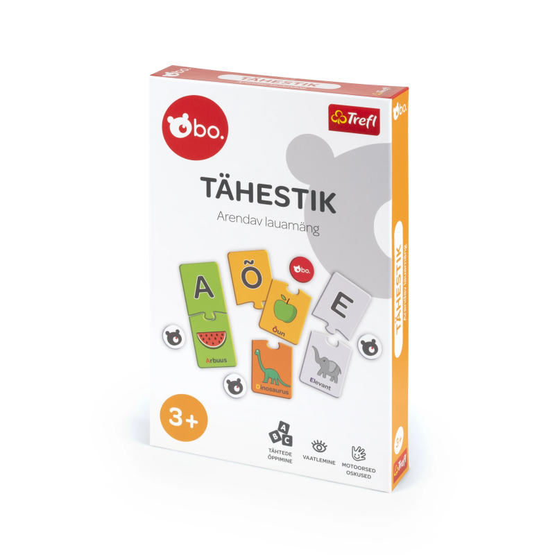 bo. Educational board game "Alphabet" ,In Estonian lang.,