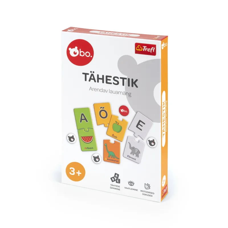bo. Educational board game Alphabet ,In Estonian lang.,