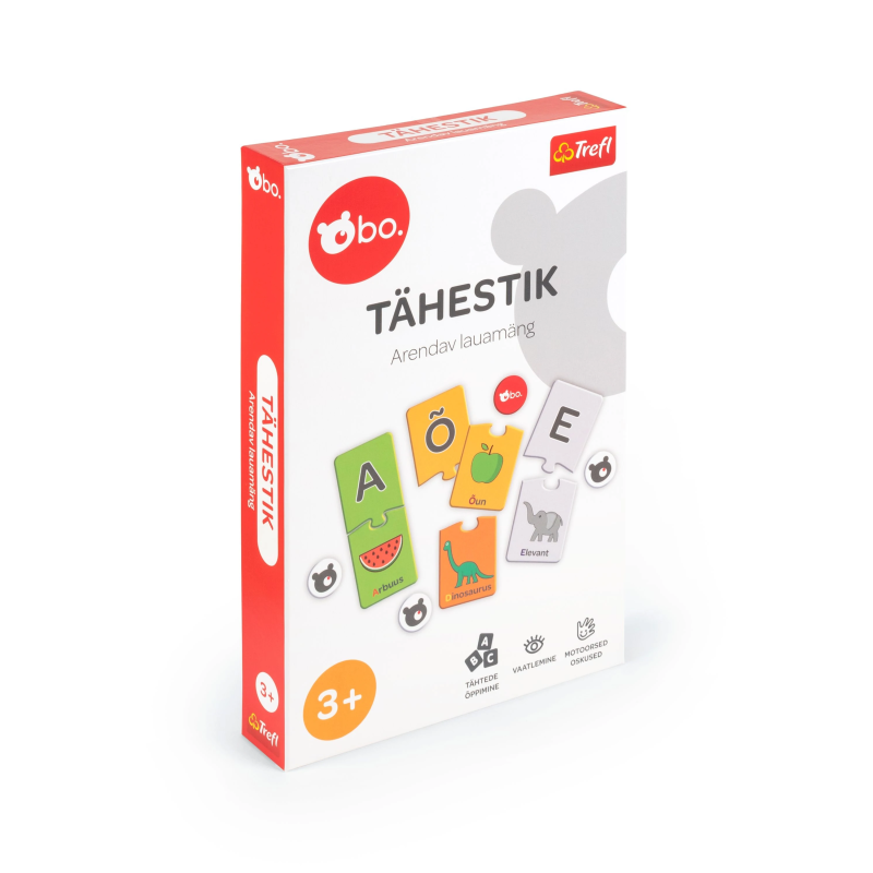 bo. Educational board game "Alphabet" ,In Estonian lang.,