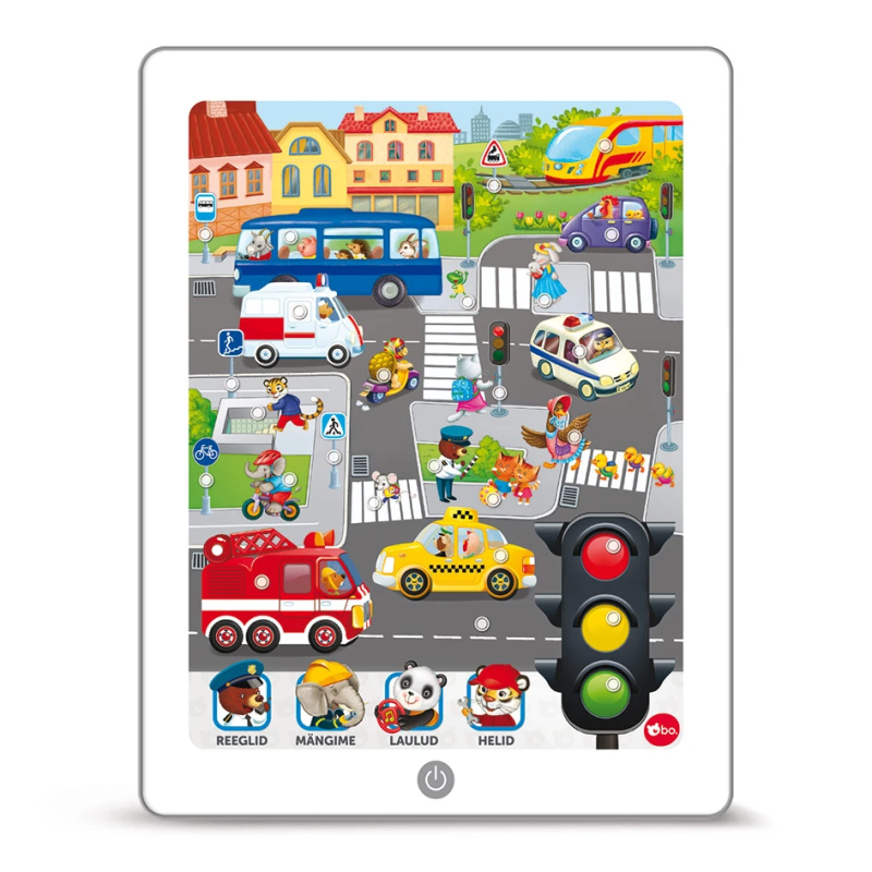 bo. Educational tablet "Traffic" ,In Estonian lang.,